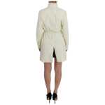 Parosh Chic Beige Trench Jacket Coat 2