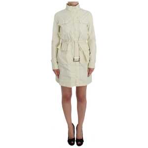 Parosh Chic Beige Trench Jacket Coat 8