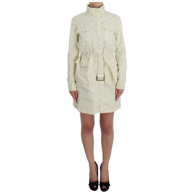 P.A.R.O.S.H. Beige Weather Proof Trench Jacket Coat, theFeinheit