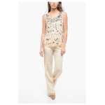 Parosh Mesh Top With Shimmer Effect Application 4