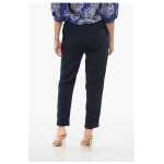 Parosh Slim Pants With Turn Up Hems 2
