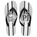 Philipp Plein Gray Polyester Women Sandal 3