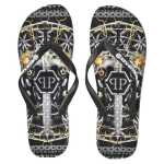 Philipp Plein Multicolor Polyester Women Sandal 2
