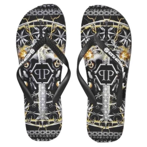 Philipp Plein Multicolor Polyester Women Sandal 2