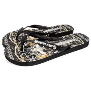 Philipp Plein Multicolor Polyester Women Sandal