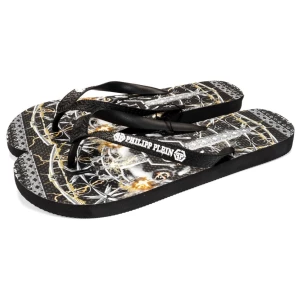Philipp Plein Multicolor Polyester Women Sandal