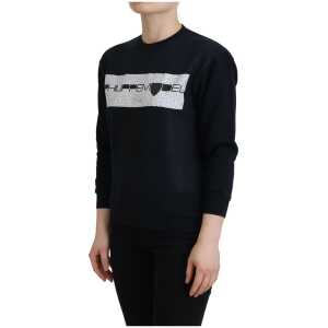 Philippe Model Chic Black Printed Cotton Sweater 8
