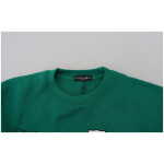 Philippe Model Chic Green Printed Long Sleeve Sweater 5