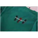 Philippe Model Chic Green Printed Long Sleeve Sweater 6