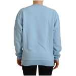 Philippe Model Chic Light Blue Logo Embellished Sweater 3