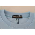 Philippe Model Chic Light Blue Logo Embellished Sweater 6