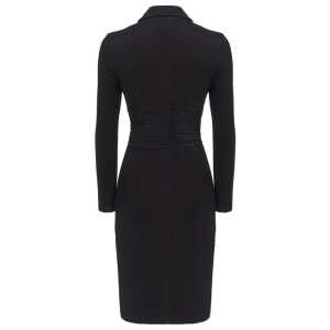 Pinko Black Viscose Dress 2