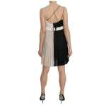 Pinko Chic Plunging A Line Princess Mini Dress 3