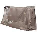 Pinko Chic Transparent Clutch For Evening Elegance
