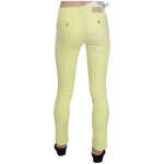Pinko Chic Yellow Low Waist Skinny Casual Trousers 2