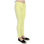 Pinko Chic Yellow Low Waist Skinny Casual Trousers 3