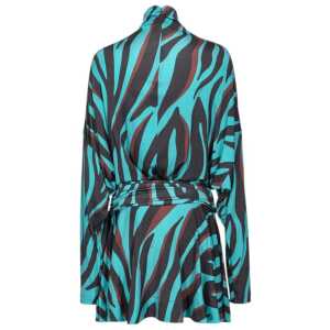 Pinko Green Viscose Dress 2