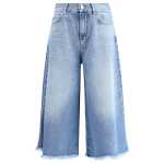 Pinko Knee Length Denim Shorts