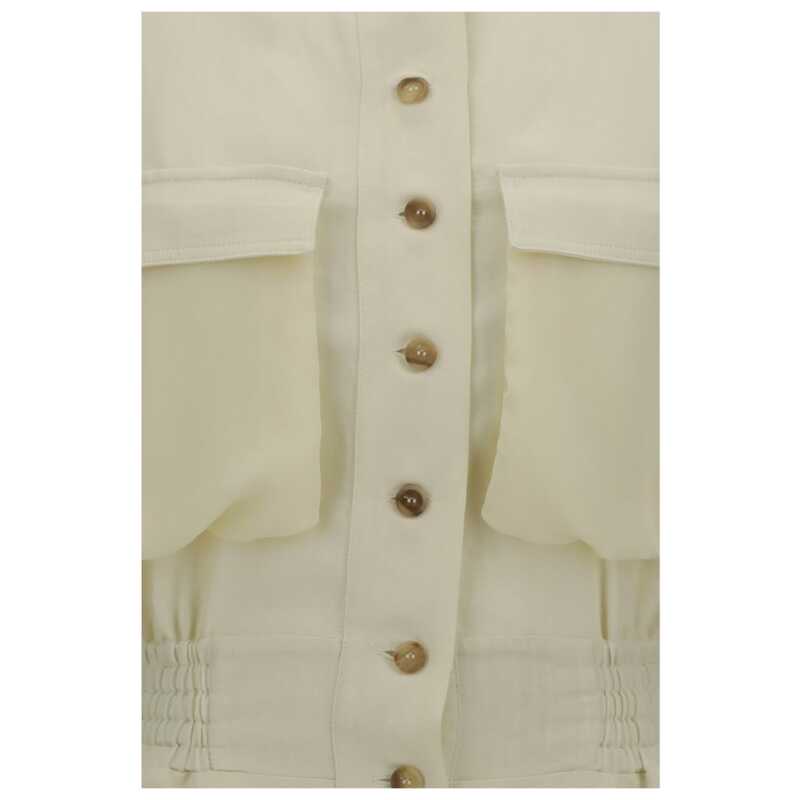 PINKO Linen chemisier Dress, theFeinheit