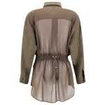 Pinko Linen Shirt Jacket 2