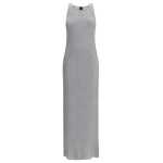 Pinko Metallic Knit Long Dress