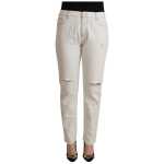 Pinko White Mid Waist Skinny Denim Jeans 3