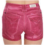 Plein Sud Chic Pink Washed Denim Shorts 4