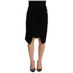 Plein Sud Elegant High Waist Pencil Cut Skirt