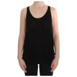 Plein Sud Sleek Black Cami Blouse Tank Top