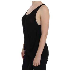 Plein Sud Sleek Black Cami Blouse Tank Top 2