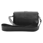 Pompei Donatella Black Leather Women Crossbody Bag 15