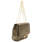 Pompei Donatella Black Leather Women Crossbody Bag