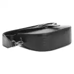 Pompei Donatella Black Leather Women Crossbody Bag 16