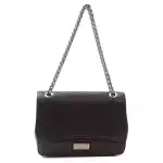 Pompei Donatella Black Leather Women Crossbody Bag 9
