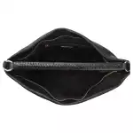 Pompei Donatella Black Leather Women Shoulder Bag 13