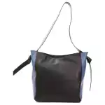 Pompei Donatella Black Leather Women Shoulder Bag 2