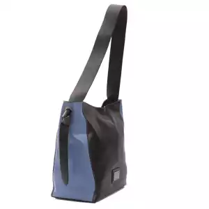 Pompei Donatella Black Leather Women Shoulder Bag