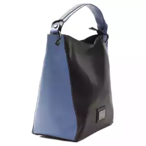 Pompei Donatella Black Leather Women Shoulder Bag 5