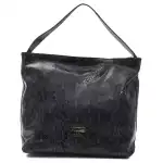 Pompei Donatella Blue Leather Women Shoulder Bag 5