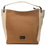 Pompei Donatella Brown Leather Women Shoulder Bag 20