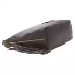 Pompei Donatella Brown Leather Women Shoulder Bag 3