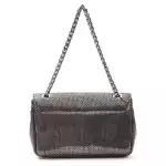 Pompei Donatella Gray Leather Women Crossbody 2
