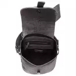 Pompei Donatella Gray Leather Women Crossbody 9