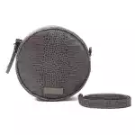 Pompei Donatella Gray Leather Women Crossbody Bag 4