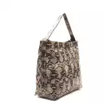 Pompei Donatella Gray Leather Women Shoulder Bag 6