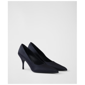 Prada Blue Satin Pumps 2