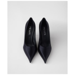 Prada Blue Satin Pumps 4