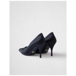 Prada Blue Satin Pumps 5