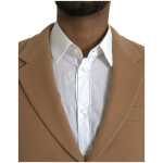 Prada Brown Cashmere 2 Piece Single Breasted Suit 4