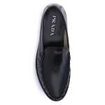 Prada Brushed Leather Loafers 4
